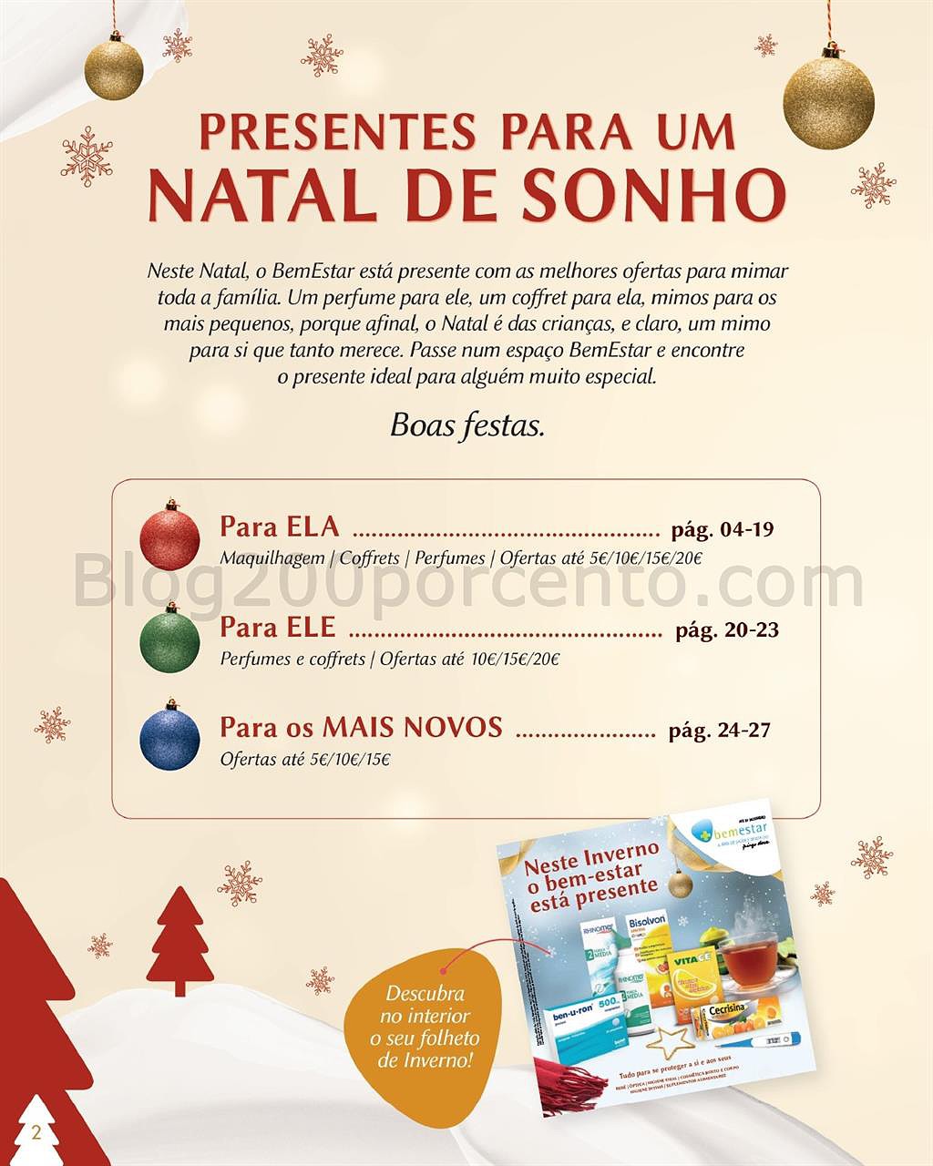 Antevisão Folheto PINGO DOCE Bem Estar Natal Promoções de 17 novembro a 31 dezembro